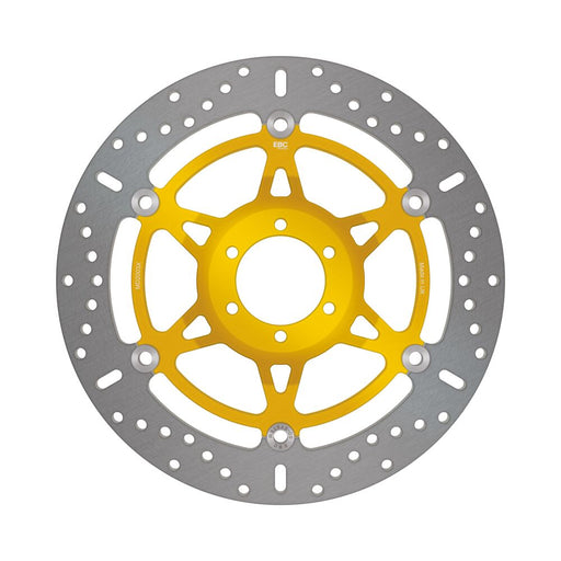 EBC X-Series Brake Rotor Floating Wave® Gold Silver Full-Floating Front Two Piece (Floating) Aluminium Stainless Steel