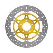 EBC X-Series Brake Rotor for 1989-2009 SUZUKI Gold Stainless Steel Full-Floating Front Front Left Two Piece (Floating)
