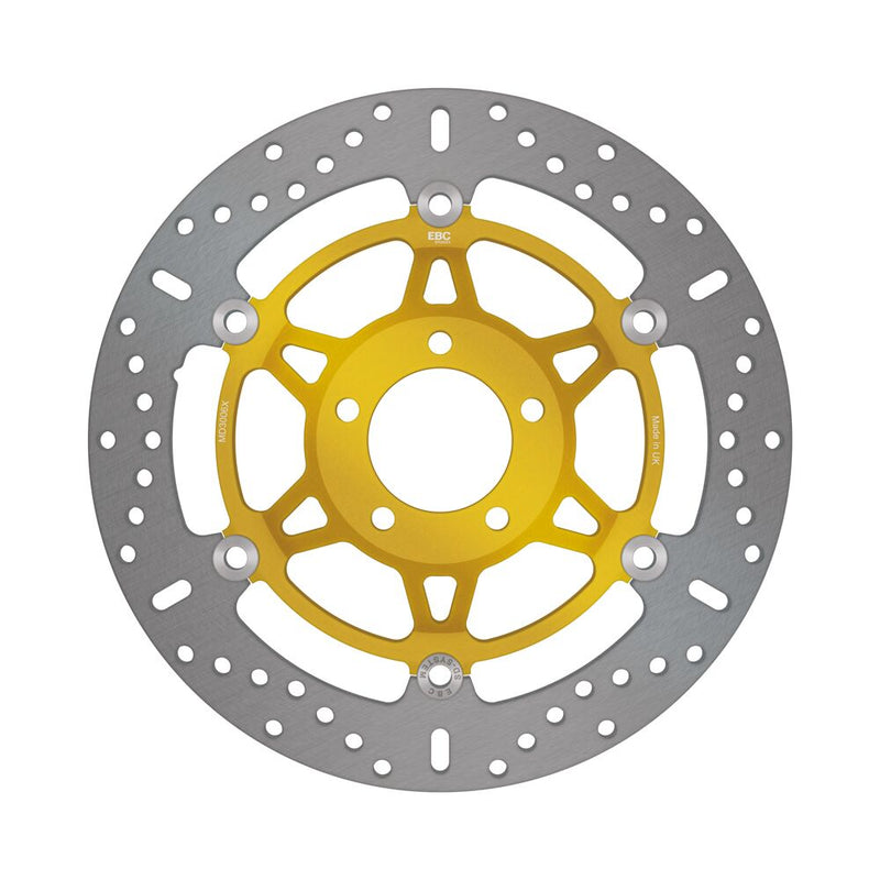 EBC X-Series Brake Rotor for 1989-2009 SUZUKI Gold Stainless Steel Full-Floating Front Front Left Two Piece (Floating)