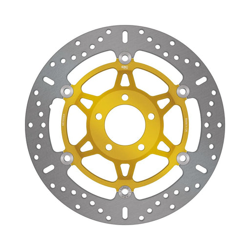 EBC X-Series Brake Rotor for 1989-2009 SUZUKI Gold Stainless Steel Full-Floating Front Front Left Two Piece (Floating)