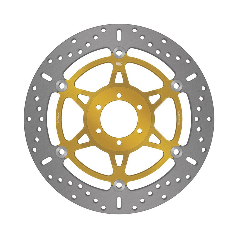 EBC X-Series Brake Rotor X Series Gold Stainless Steel Front Two Piece (Floating)