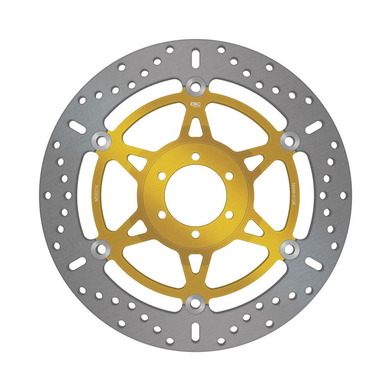 EBC X-Series Brake Rotor X Series Gold Stainless Steel Front Two Piece (Floating) #MD621X