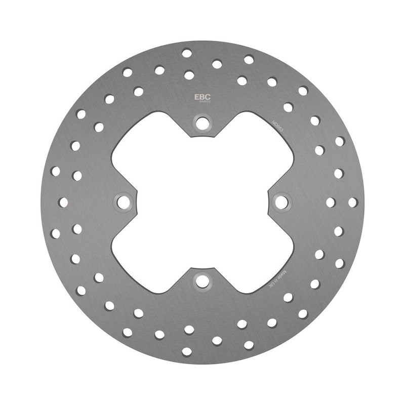 EBC Round HPSR solid brake rotor for 1999-2016 TRIUMPH HPSR Series Gold Stainless Steel Rear One Piece (Fixed) High-Carbon Stainless Steel