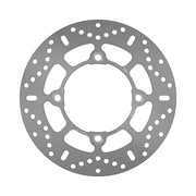 EBC Round D-Series Scooter Brake Rotor Scooter Series Silver Stainless Steel Front One Piece (Fixed) #MD922D