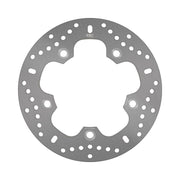 EBC Round D-Series Scooter Brake Rotor for 1998-2002 SUZUKI Scooter Series Silver Stainless Steel Rear One Piece (Fixed)