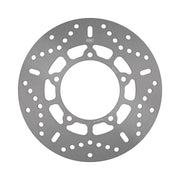 EBC Round D-Series Scooter Brake Rotor Scooter Series Silver Stainless Steel Front One Piece (Fixed)