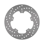 EBC Round D-Series Scooter Brake Rotor Scooter Series Silver Stainless Steel Front One Piece (Fixed)