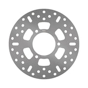EBC Round D-Series Scooter Brake Rotor Scooter Series Silver Stainless Steel Rear One Piece (Fixed)