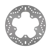 EBC Round D-Series Scooter Brake Rotor for 2000-2003 BMW Scooter Series Silver Stainless Steel Front One Piece (Fixed)