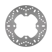 EBC Round D-Series Scooter Brake Rotor for 2000-2009 HONDA Scooter Series Silver Stainless Steel Front One Piece (Fixed) #MD970D