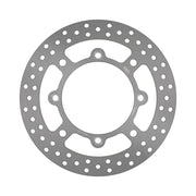 EBC Round D-Series Scooter Brake Rotor for 2002-2003 SUZUKI AN 650 Scooter Series Silver Stainless Steel Front One Piece (Fixed)