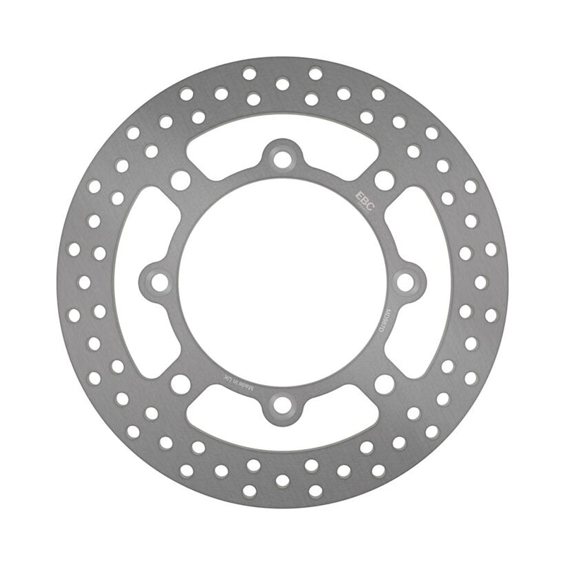 EBC Round D-Series Scooter Brake Rotor for 2002-2003 SUZUKI AN 650 Scooter Series Silver Stainless Steel Front One Piece (Fixed)