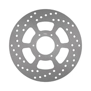 EBC Round HPSR solid brake rotor for 1989-2000 HONDA HPSR Series Silver Stainless Steel Front One Piece (Fixed)