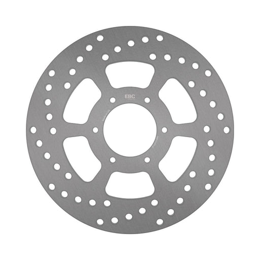 EBC Round HPSR solid brake rotor for 1989-2000 HONDA HPSR Series Silver Stainless Steel Front One Piece (Fixed)