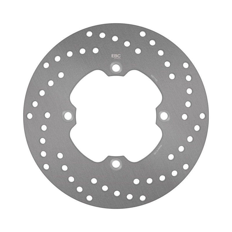 EBC Round HPSR solid brake rotor for 2001-2015, 2018-2025 HONDA HPSR Series Gold Stainless Steel Rear One Piece (Fixed)