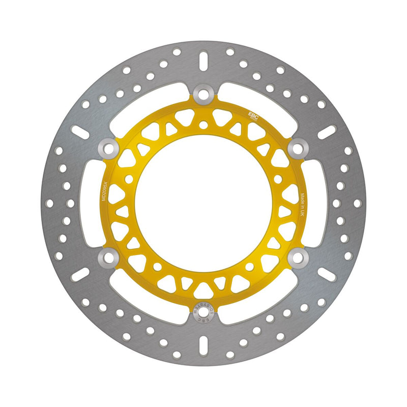 EBC X-Series Brake Rotor for 2005-2016 YAMAHA X Series Gold Stainless Steel Front Two Piece (Floating)