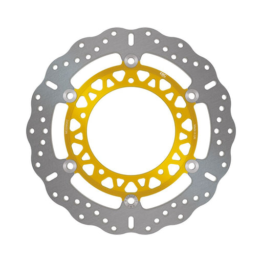 EBC Contour X Series Brake Rotor for 2005-2018 YAMAHA XC Series Gold Silver Full-Floating Front Two Piece (Floating) Aluminium Alloy Stainless Stee...