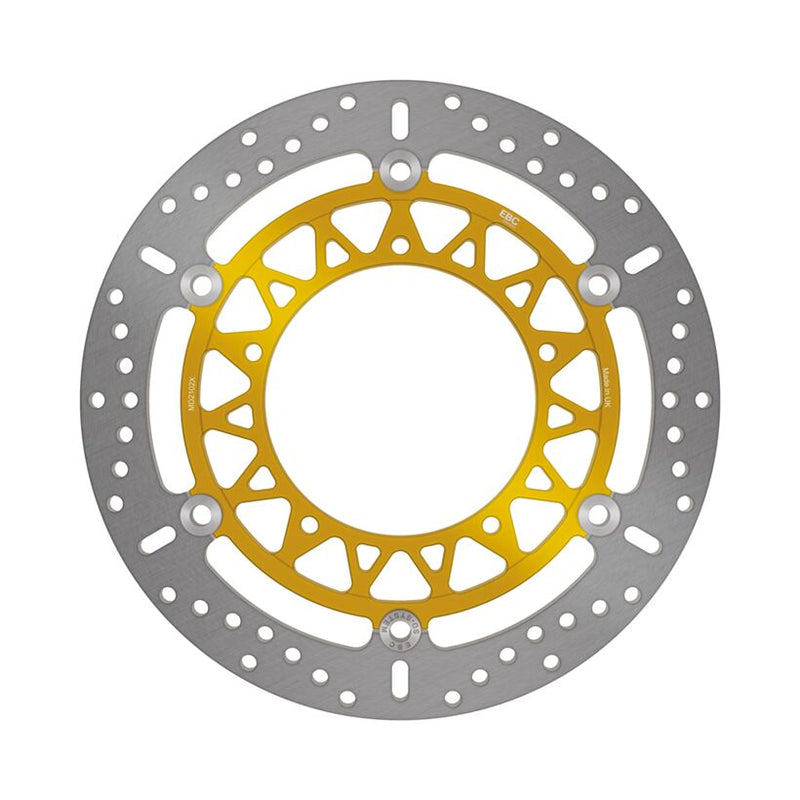 EBC X-Series Brake Rotor for 2007-2014 YAMAHA YZF-R1 1000 X Series Gold Stainless Steel Front Two Piece (Floating)