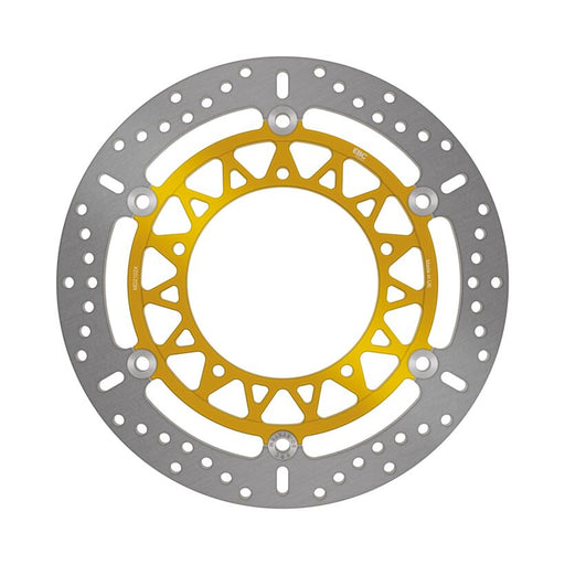 EBC X-Series Brake Rotor for 2007-2014 YAMAHA YZF-R1 1000 X Series Gold Stainless Steel Front Two Piece (Floating)