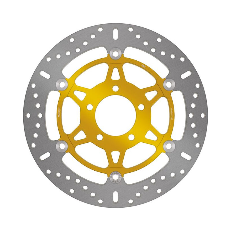 EBC X-Series Brake Rotor X Series Gold Stainless Steel Front Two Piece (Floating)