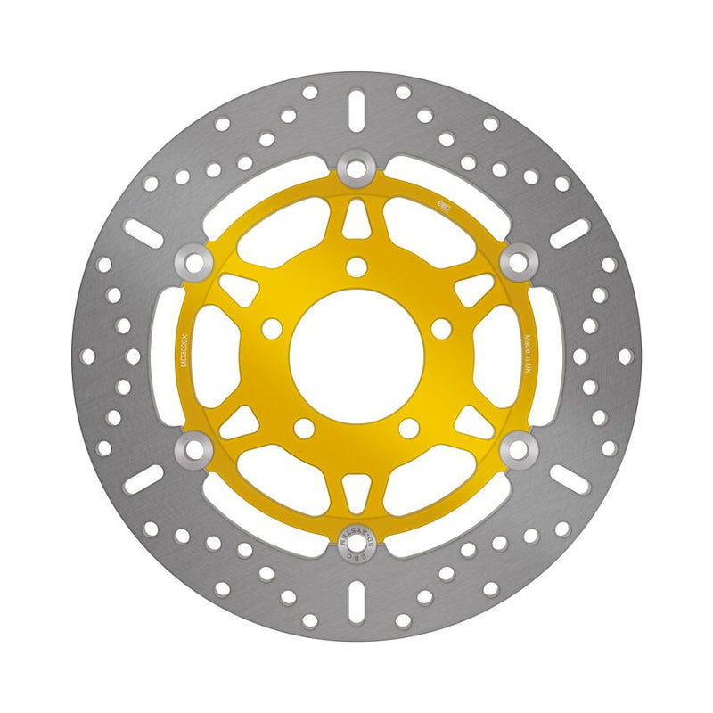 EBC X-Series Brake Rotor for 2003-2012, 2016-2024 SUZUKI X Series Gold Stainless Steel Front Two Piece (Floating)