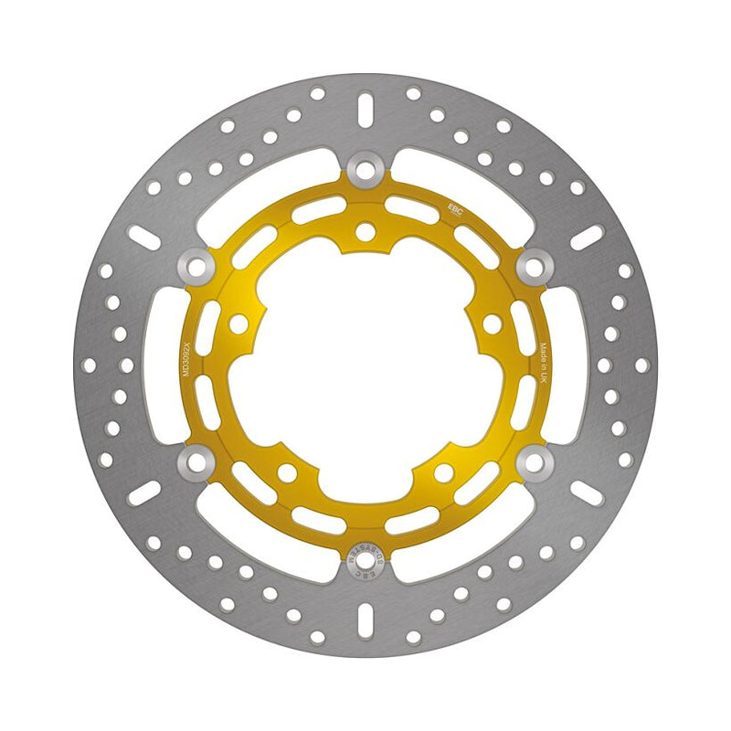 EBC X-Series Brake Rotor for 2005-2026 SUZUKI X Series Gold Stainless Steel Front Two Piece (Floating)