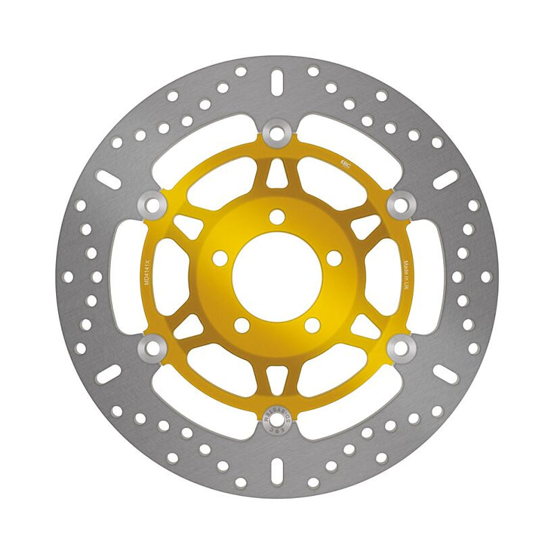 EBC X-Series Brake Rotor for 1990-1993, 1999-2012 KAWASAKI X Series Gold Stainless Steel Front Two Piece (Floating)