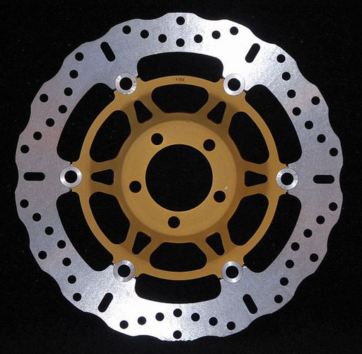 EBC Contour X Series Brake Rotor for 2003-2006 KAWASAKI XC Series Gold Silver Front Two Piece (Floating) Aluminium Alloy Stainless Steel
