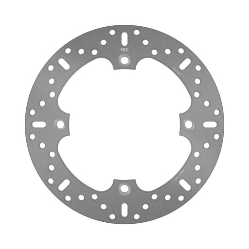 EBC Round D-Series Fixed Offroad Brake Rotor for 1990-2003 HONDA D Series Silver Stainless Steel Rear One Piece (Fixed) Zinc