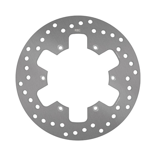 EBC Round D-Series Fixed Offroad Brake Rotor for 1992-2000 APRILIA PEGASO 650 D Series Silver Stainless Steel Rear One Piece (Fixed) Zinc