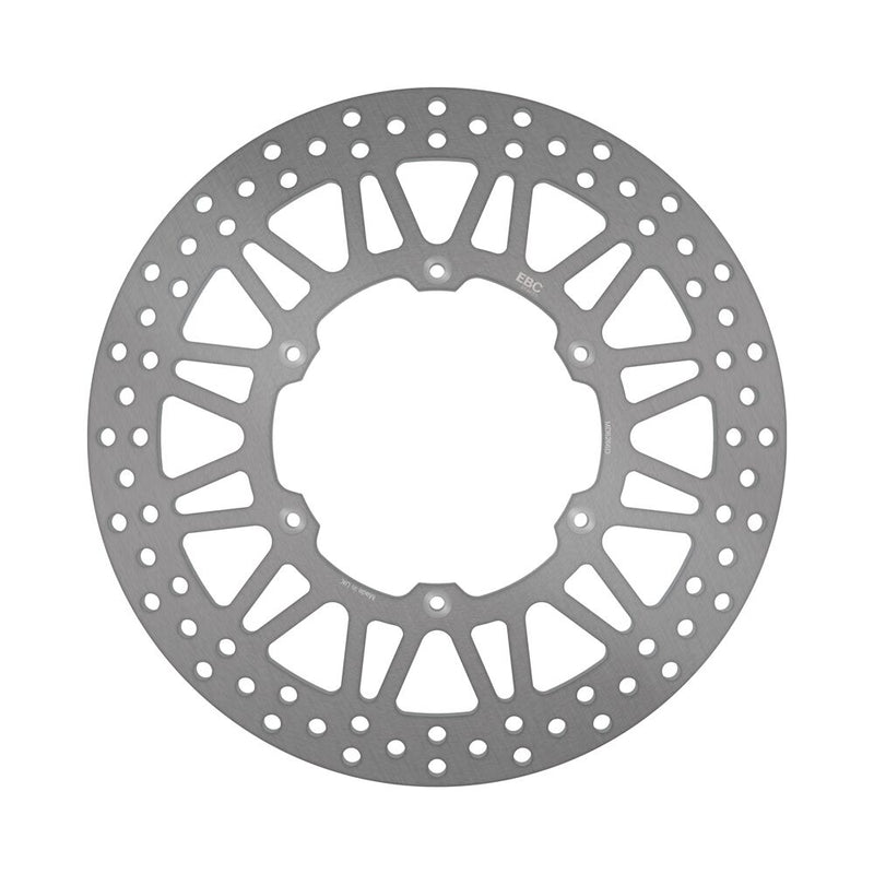 EBC Round D-Series Fixed Offroad Brake Rotor for 2003-2007 KTM ADVENTURE D Series Gold Stainless Steel Front One Piece (Fixed) Zinc