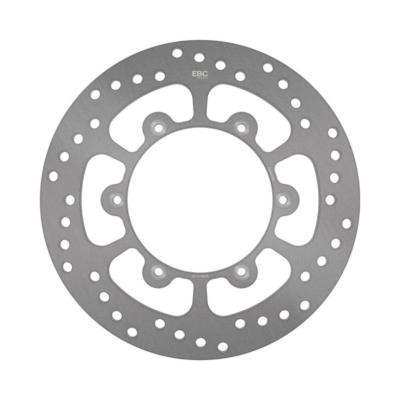 EBC Round D-Series Fixed Offroad Brake Rotor D Series Gold Stainless Steel Rear One Piece (Fixed) Zinc
