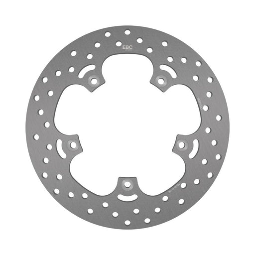 EBC Round D-Series Scooter Brake Rotor for 2004-2017 YAMAHA Scooter Series Silver Stainless Steel Front One Piece (Fixed) Zinc