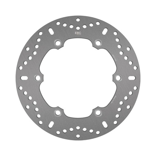 EBC Round D-Series Scooter Brake Rotor for 2007-2022 HONDA Scooter Series Silver Stainless Steel Rear One Piece (Fixed) Zinc