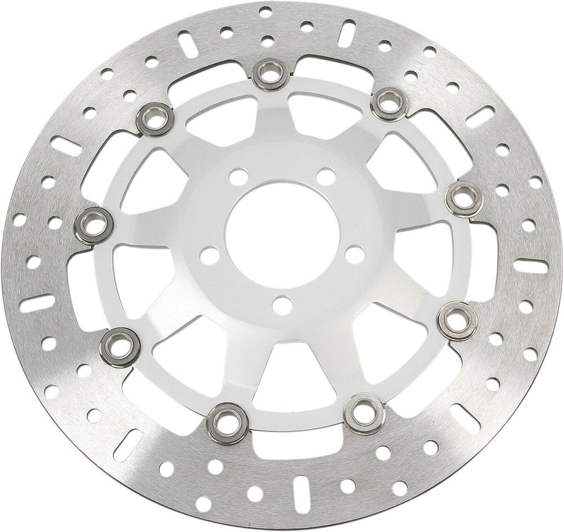 EBC Pro-Lite floating round brake rotor for 1986-1988 SUZUKI GSX-R 1100 Pro-Lite Series Silver Stainless Steel Full-Floating Front Front Left Two P...
