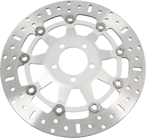 EBC Pro-Lite floating round brake rotor for 1986-1988 SUZUKI GSX-R 1100 Pro-Lite Series Silver Stainless Steel Full-Floating Front Front Left Two P...