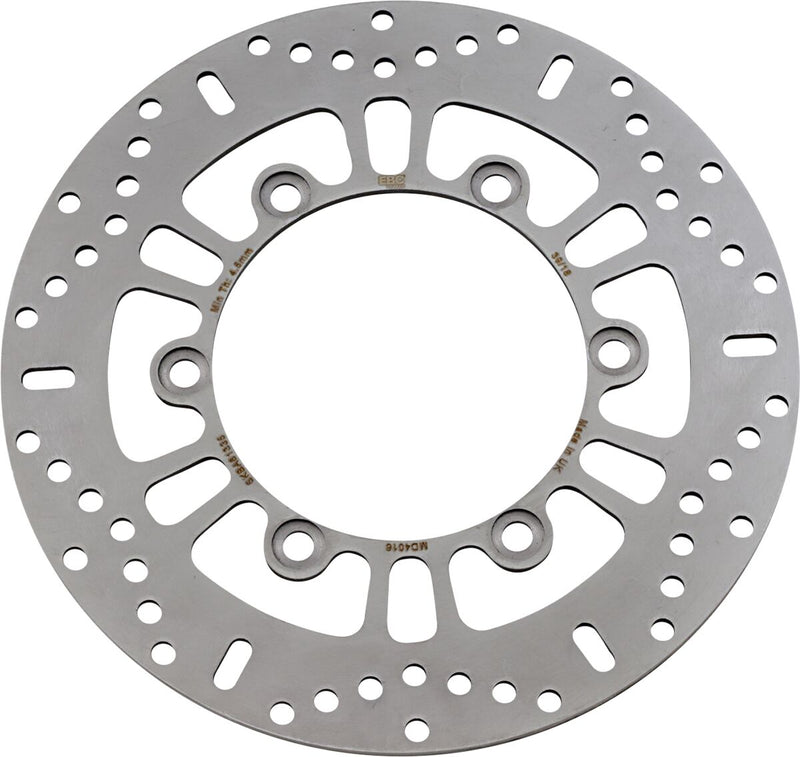 EBC MD Series Pro-Lite Brake Rotor for 1983-1993, 1997-2006 KAWASAKI Pro-Lite Series Silver Front One Piece (Fixed) Stainless Steel