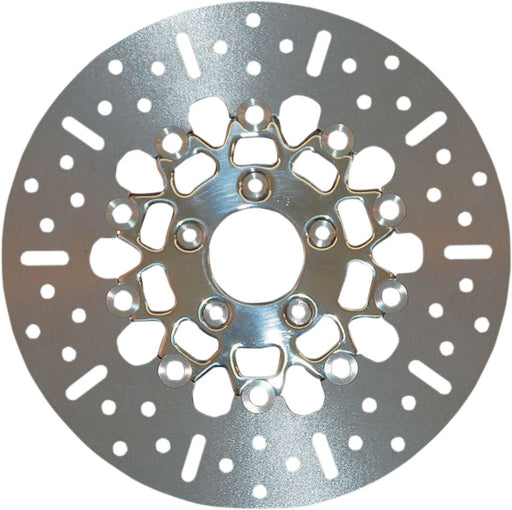 EBC Brake Rotor for Harley-Davidson for 2006-2017, 2021-2026 Harley-Davidson Unfinished Cast Wheel Spoke Wheel Front Left Two Piece (Floating) Stai...