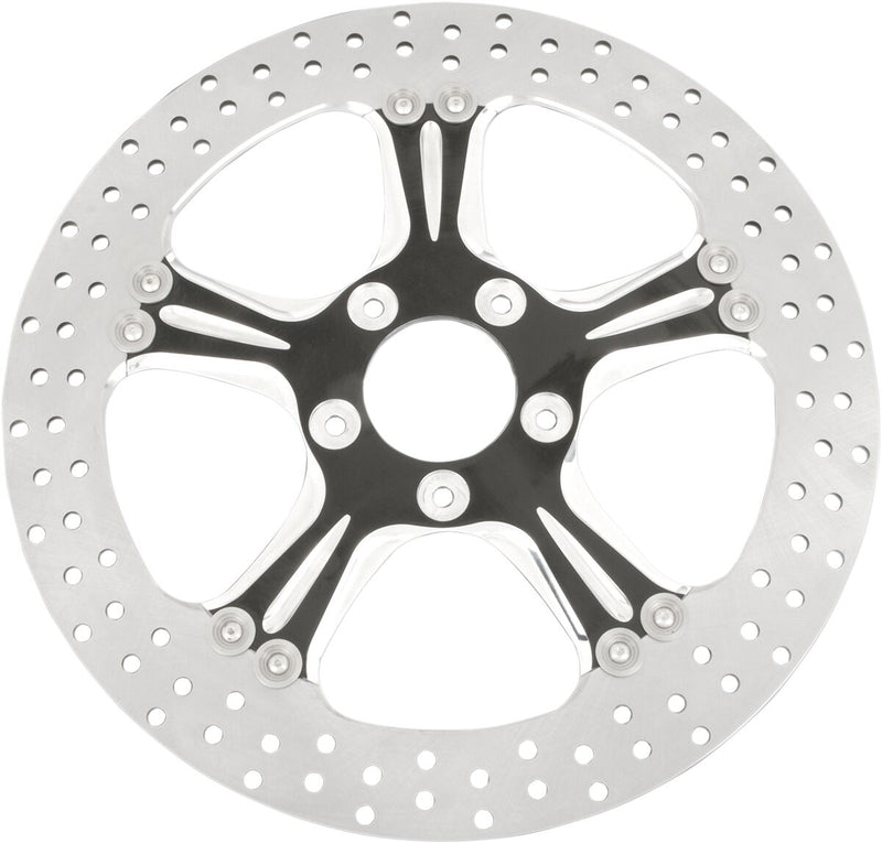 Two-Piece Brake Rotor Dyna,
Softail,
Classic,
Revolution,
Sportster,
Touring,
Trike