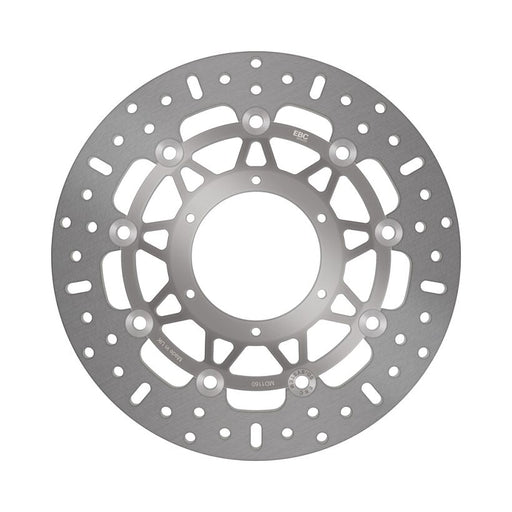 EBC Round Pro-Lite Brake Rotor for 2006-2015 HONDA CBF Pro-Lite Series Silver Stainless Steel Front Two Piece (Floating) Aluminium Alloy