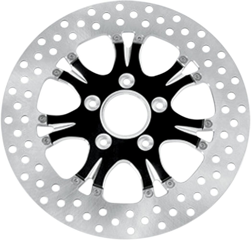Two-Piece Brake Rotor Dyna,
Softail,
Revolution,
Sportster,
Touring,
Trike