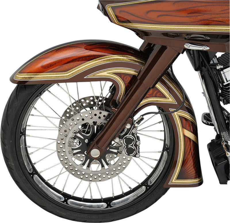 Two-Piece Brake Rotor Dyna,
Softail,
Revolution,
Sportster,
Touring,
Trike