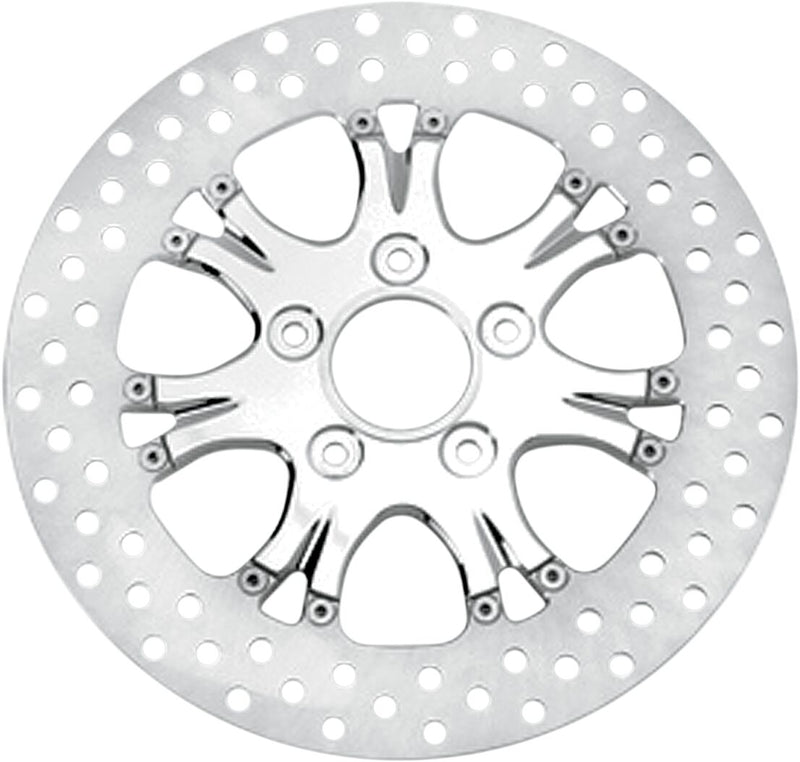 Two-Piece Brake Rotor Dyna,
Softail,
Revolution,
Sportster,
Touring,
Trike