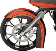 Two-Piece Brake Rotor Dyna,
Softail,
Classic,
Revolution,
Sportster,
Touring,
Trike