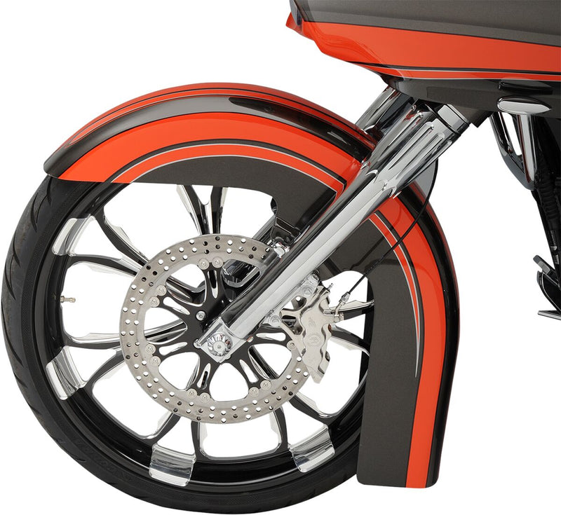 Two-Piece Brake Rotor Dyna,
Softail,
Classic,
Revolution,
Sportster,
Touring,
Trike