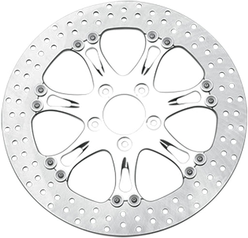 Two-Piece Brake Rotor Dyna,
Softail,
Classic,
Revolution,
Sportster,
Touring,
Trike
