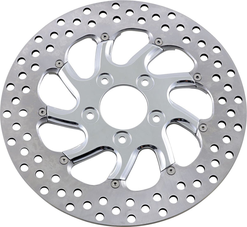 Two-Piece Brake Rotor Dyna,
Softail,
Classic,
Sportster,
Touring