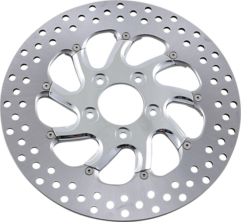 Two-Piece Brake Rotor Dyna,
Softail,
Revolution,
Sportster,
Touring,
Trike