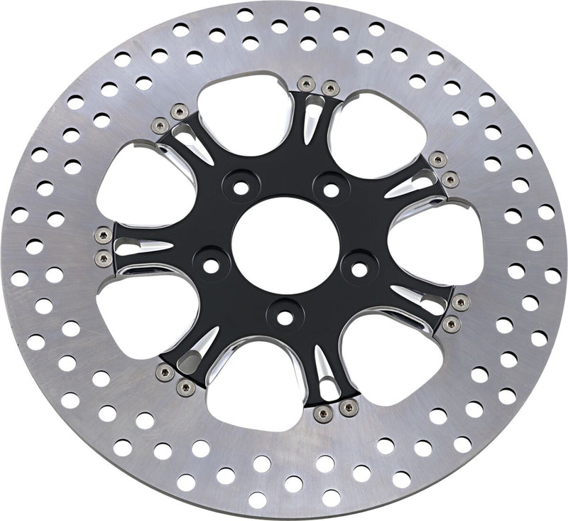Two-Piece Brake Rotor Dyna,
Softail,
Revolution,
Sportster,
Touring,
Trike