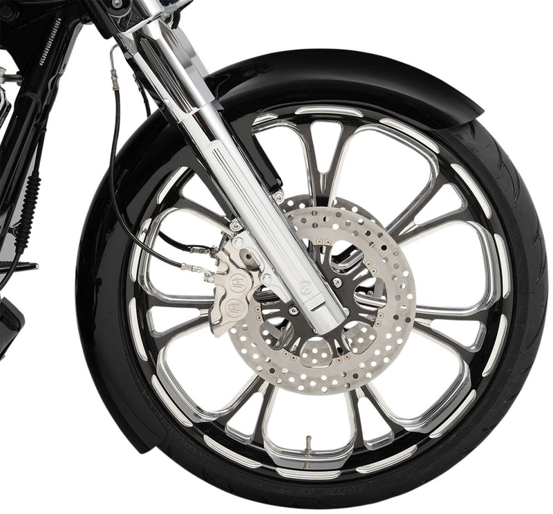 Two-Piece Brake Rotor Dyna,
Softail,
Revolution,
Sportster,
Touring,
Trike